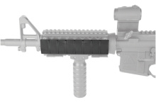 Full Cover Rail Cover Black