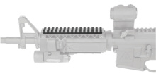 Low Profile Rail Cover 18 Slot Black