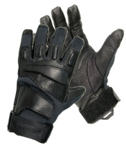 S.O.L.A.G. (Special Operations Light Assault Glove) With Kevlar Light Assault Glove Black Size Large