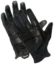 Fury Commando Gloves With Kevlar Black Size Large