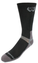 Boot Socks Mid-Calf Lightweight Men's Size 13-16 Black