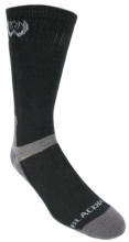 Boot Socks Mid-Calf Medium Weight Men's Size 9-11 Black
