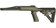 Knoxx Axiom R/F Rifle Stock Foliage Green Composite Ruger 10/22