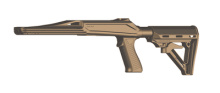 Knoxx Axiom R/F Rifle Stock Coyote Tan Composite Ruger 10/22