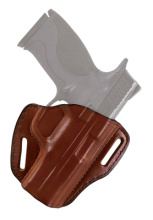 Model 58 P.I. Holster For Semiautomatics And Small Frame Revolvers Plain Tan Right Hand