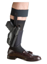 150 Negotiator Ankle Holster Glock 26/27 Size 12 Plain Black Left Hand