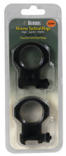 Xtreme Tactical 34mm Riflescope Rings Extra High 6x4 Screw Holes Matte