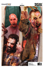 Zombie Poster Targets 24x45 Inches Door Breech 10 Per Pack