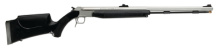 Accura V2 Muzzleloader .50 Caliber 27 Inch Fluted Stainless Steel Barrel Ambidextrous Composite Stock Black Finish Fiber Optic Sights