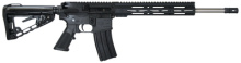 DB15 AR Rifle .223 Remington/5.56mm NATO 16 Inch Stainless Steel Barrel Rogers Super-Stoc Black Finish 30 Round AcuSport Exclusive