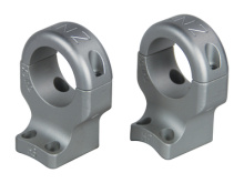 Hunt Masters Two Piece Mounts Browning X-Bolt 4 Screws One Inch High Silver
