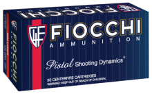 Shooting Dynamics 9mm Luger 124 Grain Jacketed Hollow Point