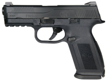FNS-NMS .40 S&W 4 Inch Barrel Black With Black Slide Fixed Sights Non-Manual Safety 10 Round
