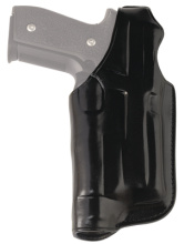 Halo Belt Holster For Kimber/Smith & Wesson 1911 Style 5 Inch Barrel With Weaponlight Black Right Hand