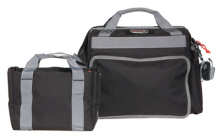 MD Large Range Bag Black With Gray Trim