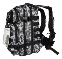 Tactical Loaded Bugout Backpack Gray Digital