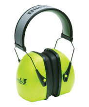 Leightning L3 Hi-Visibility Earmuff Bright Green