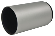 Lens Shade 4 Inch 50mm Silver