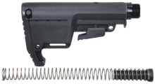 Battlelink Utility Low Profile Stock With Tube Assembly Kit Black