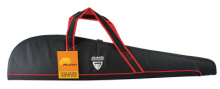 Gun Guard Compact Rifle Case Black With Red Trim