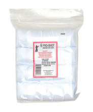 Cotton Flannel Patches .270-.38 Caliber 2 Inch Round 1000 Per Bag