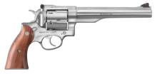 Redhawk Model KRH-44 .44 Remington Magnum/.44 Special 7.5 Inch Barrel Hardwood Grips Satin Stainless Steel 6 Round