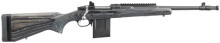Gunsite Scout Rifle 5.56mm NATO/.223 Remington 16.1 Inch Barrel Matte Black Finish Flash Suppressor Picatinny Rail Adjustable Ghost Ring Rear Sight Black Laminate Stock 10 Rounds