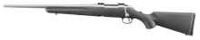 American Rifle All Weather Compact .243 Winchester 18 Inch Barrel Matte Stainless Finish Black Composite Stock 4 Round Left Hand