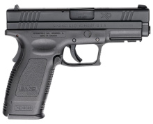 XD Compact Pistol .45 ACP 4 Inch Barrel Ultra Safety Assurance Action Trigger System Black 13 Round