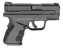 XD-MOD.2 with GripZone, 40S&W, 3" Barrel, Polymer Frame, Black Finish, Fiber Optic Front and Low Profile Combat Rear Sights, 9Rd, 2 Magazines XDG9802