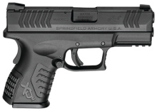 XDM 3.8 Compact 9mm 3.8 Inch Hammer Forged Steel Barrel Melonite Finish Polymer Frame Black One 13 Round and One 19 Round Magazines