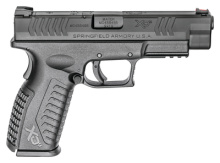 XDM OSP 9mm 4.5 Inch Barrel Black Melonite Finish Three Sight Bases 3-Dot Sights 10 Round