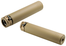 Socom-MG Fast Attach Sound Suppressor 5.56mm Machine Gun 7.0 Inches Dark Earth Finish - All NFA Rules Apply