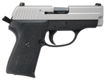 P239 .40 S&W 3.6 Inch Barrel Siglite Night Sights Two-Tone Finish Black Polymer Grips 8 Round - MA Compliant