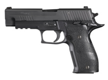 P226 Elite SAO 9mm 4.4 Inch Barrel Siglite Night Sights Black Nitron Slide Finish Black Grips 15 Round
