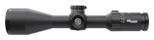 Whiskey 5 Riflescope With LevelPlex 3-15x52mm Second Focal Plane Illuminated Hellfire Quadplex Reticle Black Finish 30mm Tube