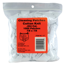 Cleaning Patches .204 Caliber 1000 per Pack