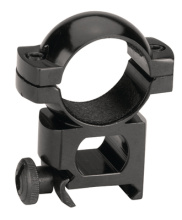 1 Inch Aluminum Scope Ring Quick Peep Gloss Black