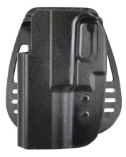 Kydex Paddle Holsters Size 21 Glock 17/22/19/23 Black Left Hand