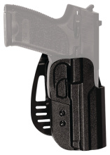 Kydex Paddle Holsters Size 30 H&K USP Full Size Black Left Hand