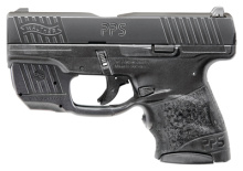 Model PPS M2  With Crimson Trace Laser 9mm 3.2 Inch Barrel Black Finish 7 Round