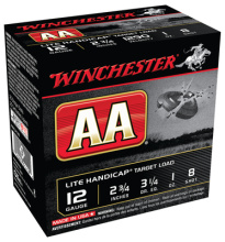 AA Lite Handicap 12 Gauge 2.75 Inch 1290 FPS 1 Ounce 8 Shot
