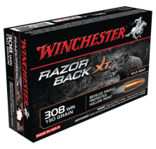 Razorback XT Rifle Ammunition .308 Winchester 150 Grain Razorback XT