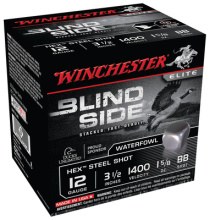 Blind Side Steel Hex Magnum Waterfowl 12 Gauge 3.5 Inch 1400 FPS 1.625 Ounce BB