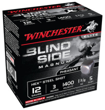 Blind Side Steel Hex Pheasant 12 gauge 3 Inch 1400 FPS 1.325 Ounce 5 Shot