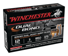 Dual Bond Fully Rifled Slug 12 Gauge 3 Inch 1850 FPS 375 Grain