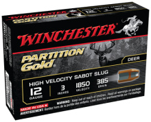 Partition Gold 12 Gauge 3 Inch 1850 FPS 385 Grain Sabot Slug