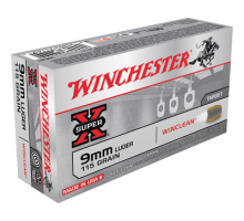 WinClean 9mm Luger 115 Grain Brass Enclosed Base