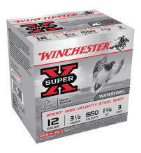 Super-X Xpert Steel Waterfowl Load 12 Gauge 3.5 Inch 1550 FPS 1.375 Ounce 3 Steel Shot