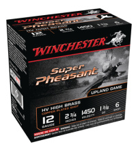 Super-X Pheasant High Velocity 12 Gauge 2.75 Inch 1.375 Ounce 1450 FPS 6 Shot